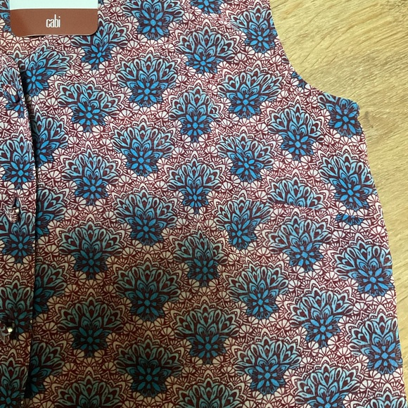 ❌SOLD❌CAbi Fan Blouse #3620 - Picture 2 of 12